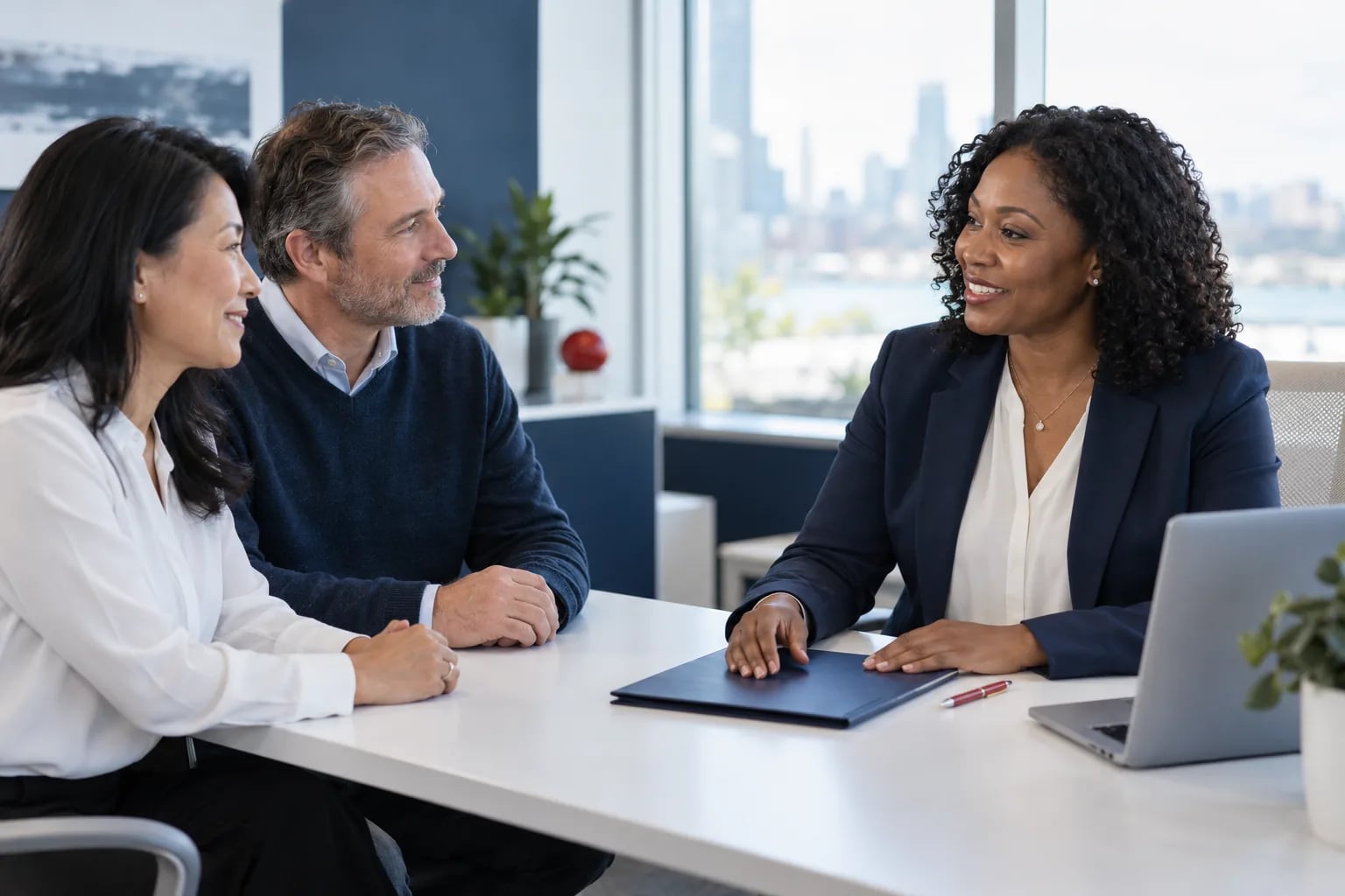 A customer conversation in a financial institutions setting